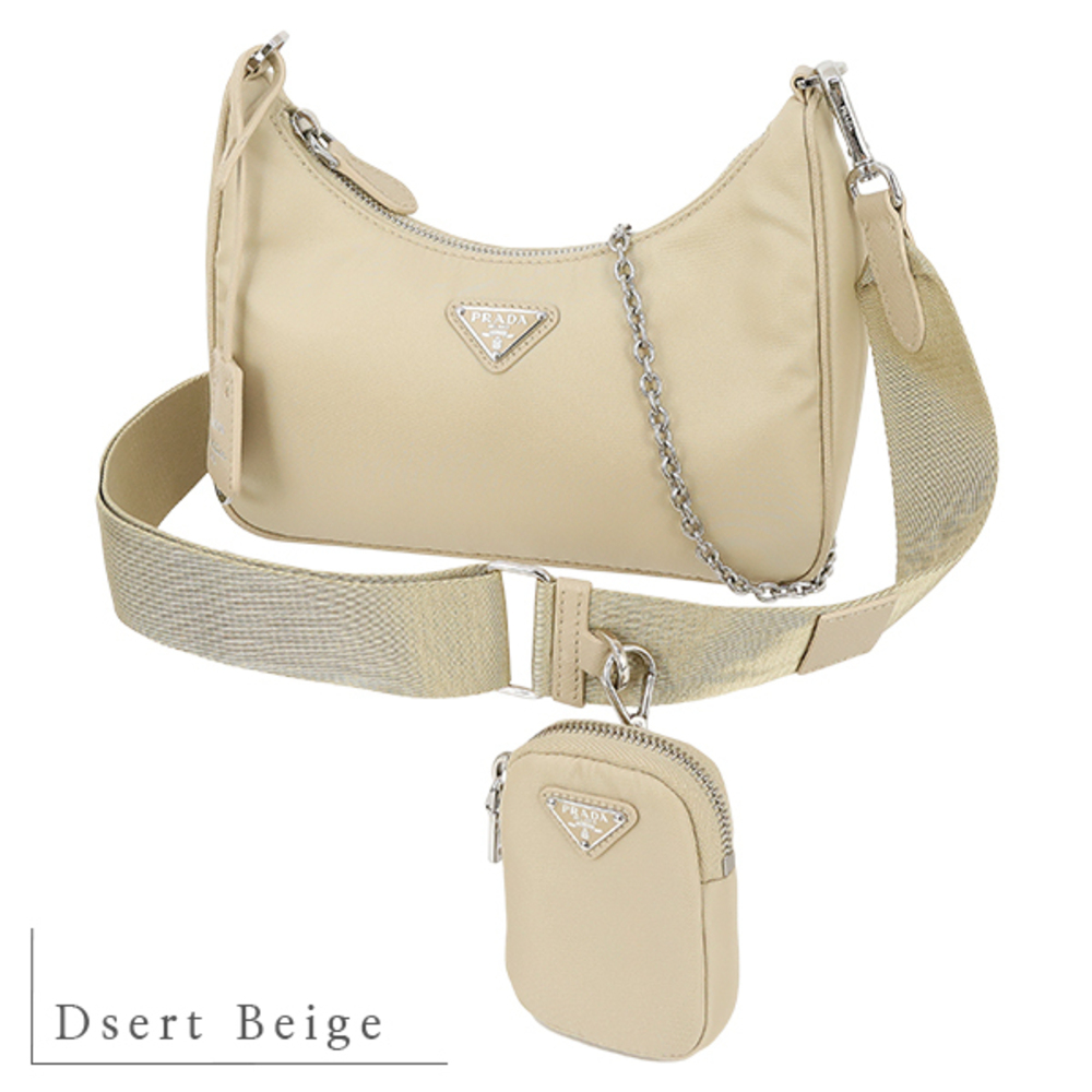 Prada Shoulder Bag Re Edition Re Desert Beige